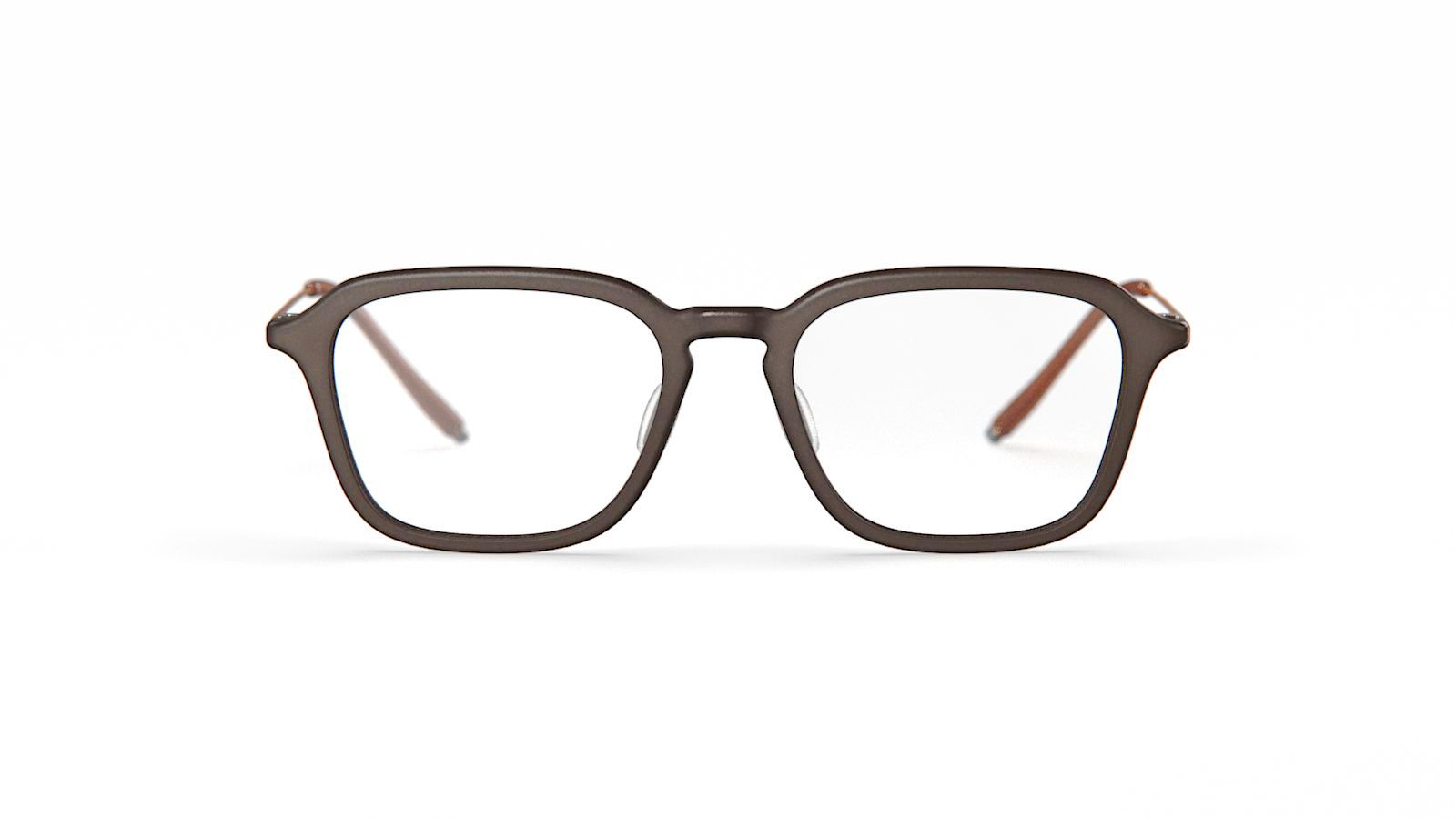Chris eyewear frame, Brownleather