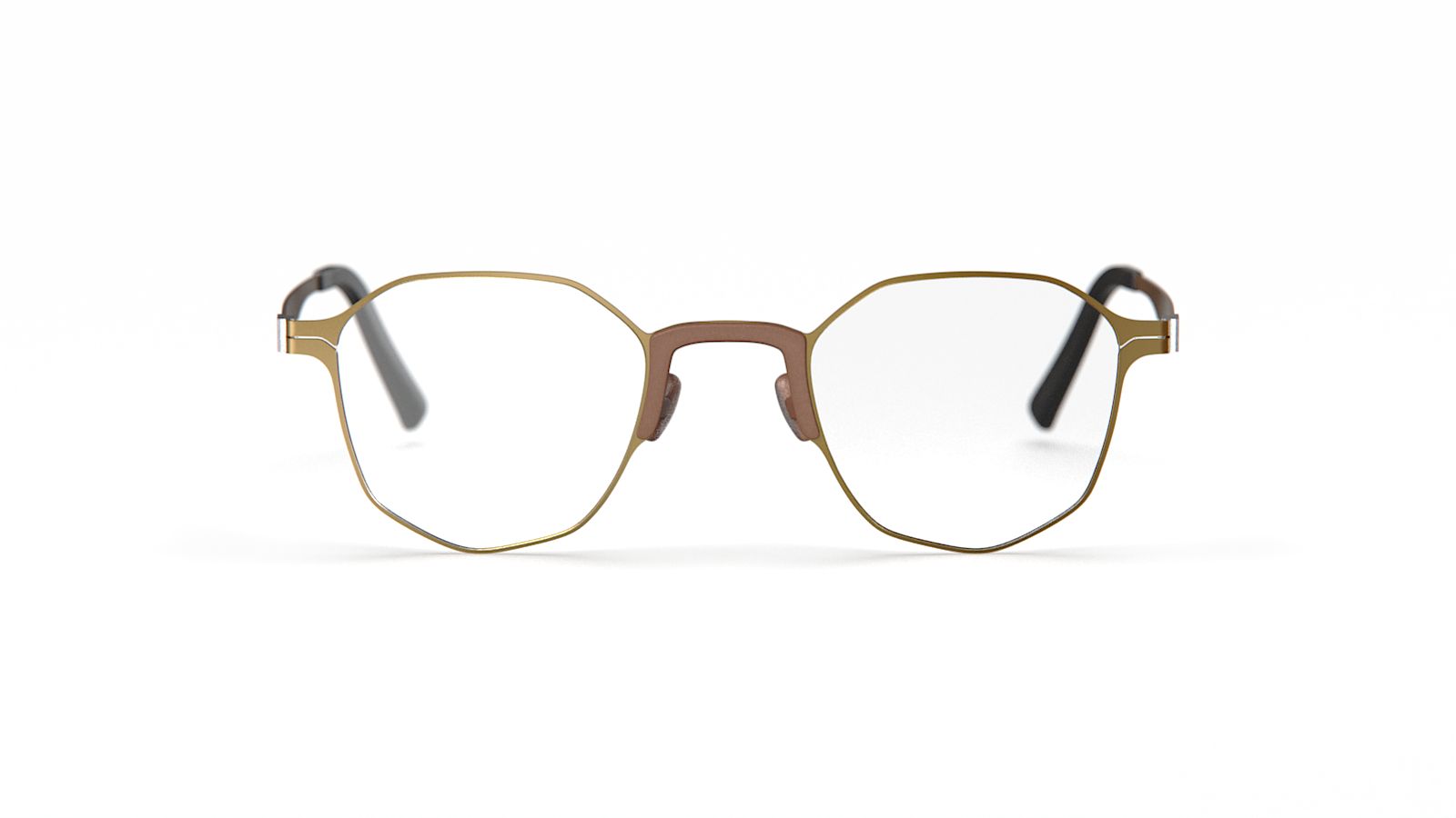 Uranus eyewear frame, Gold